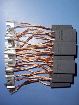 摩根碳刷D374N 濟南長圣電氣科技專業(yè)供應直流電機配件